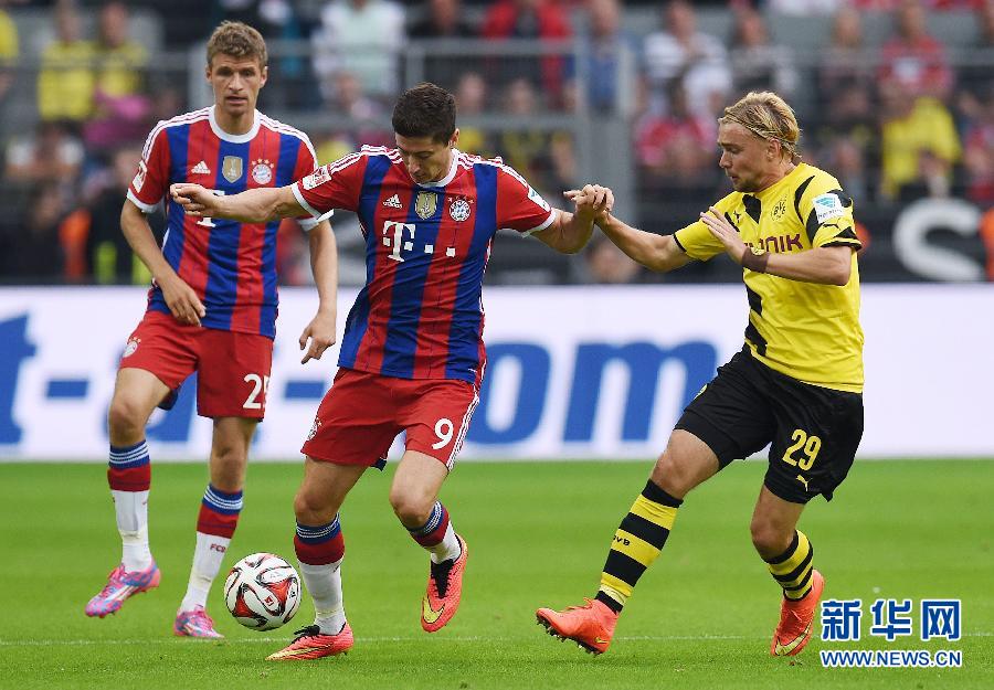 （体育）（4）足球——德国超级杯：多特蒙德夺冠