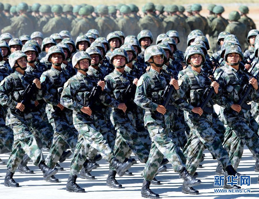 （和平使命—2014）（9）“和平使命—2014”联合反恐军事演习正式开始 