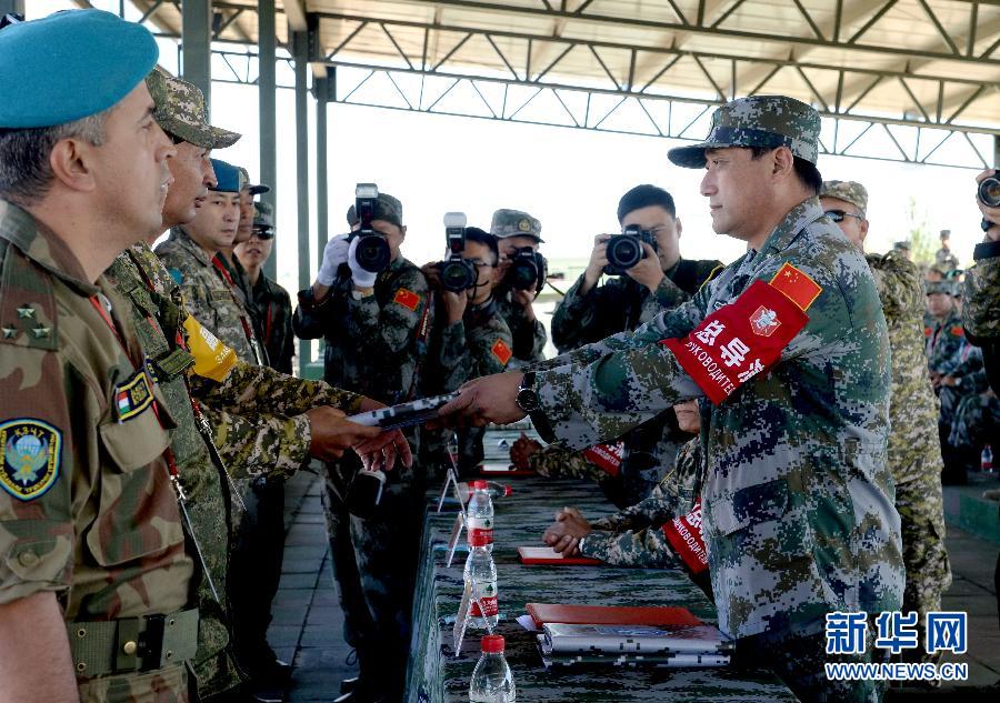 （和平使命—2014）（11）“和平使命—2014”联合反恐军事演习正式开始