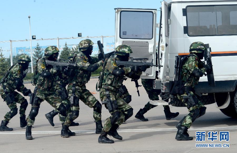 （图文互动）（3）中俄边防部门举行“东方—2014”联合反恐处突演练