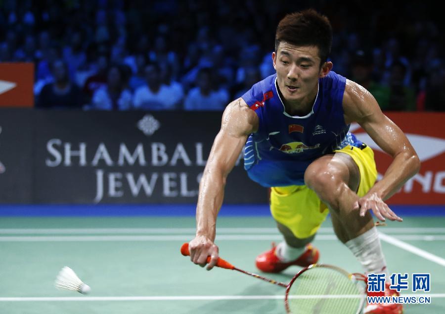 （体育）（15）羽毛球——世锦赛：谌龙夺得男单冠军