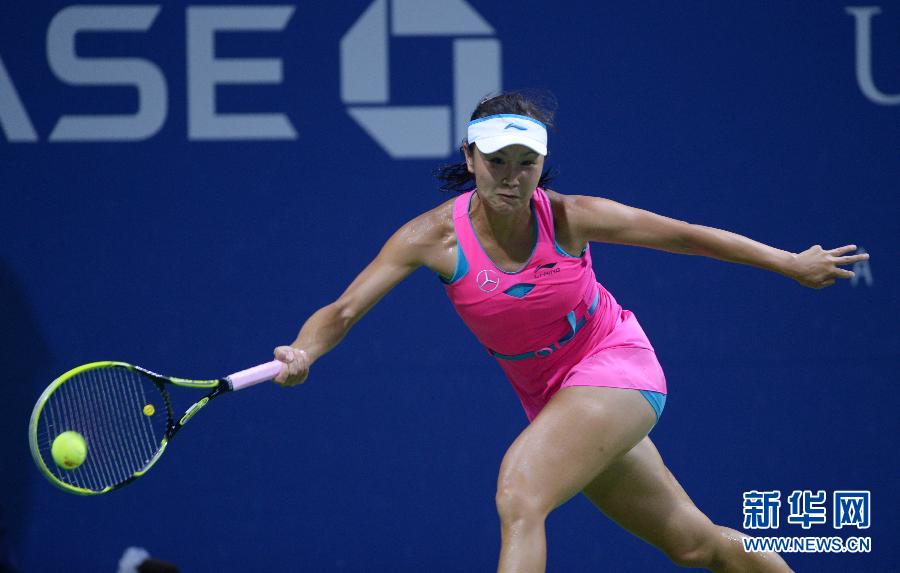 （体育）（5）网球——彭帅职业生涯首次闯入大满贯赛单打八强