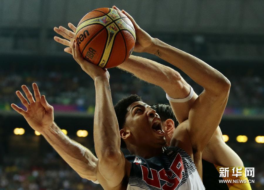 （体育）（2）篮球——世界杯：美国战胜立陶宛晋级决赛