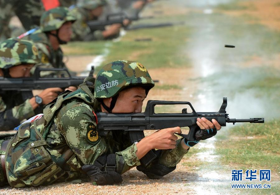 （社会）（1）全国公安边防精英比武砺精兵