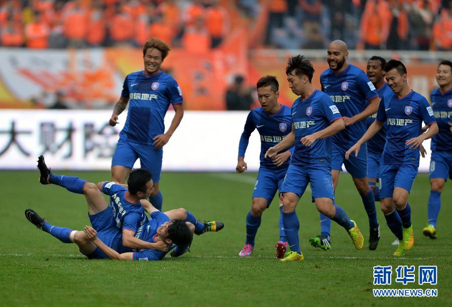 （体育）（5）足球——足协杯决赛首回合：山东鲁能迎战江苏舜天