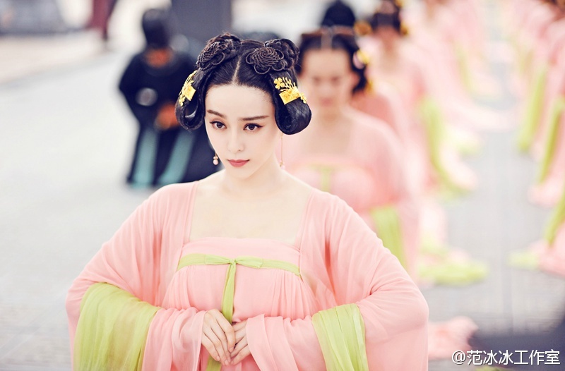 范冰冰演14岁“少女武则天”