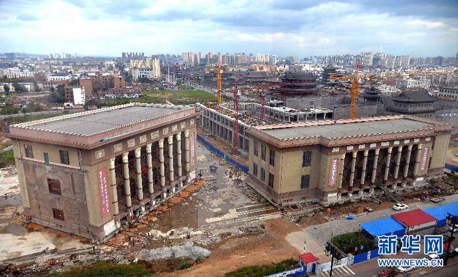 （晚报）（2）“60后”老建筑大同展览馆整体平移1400米