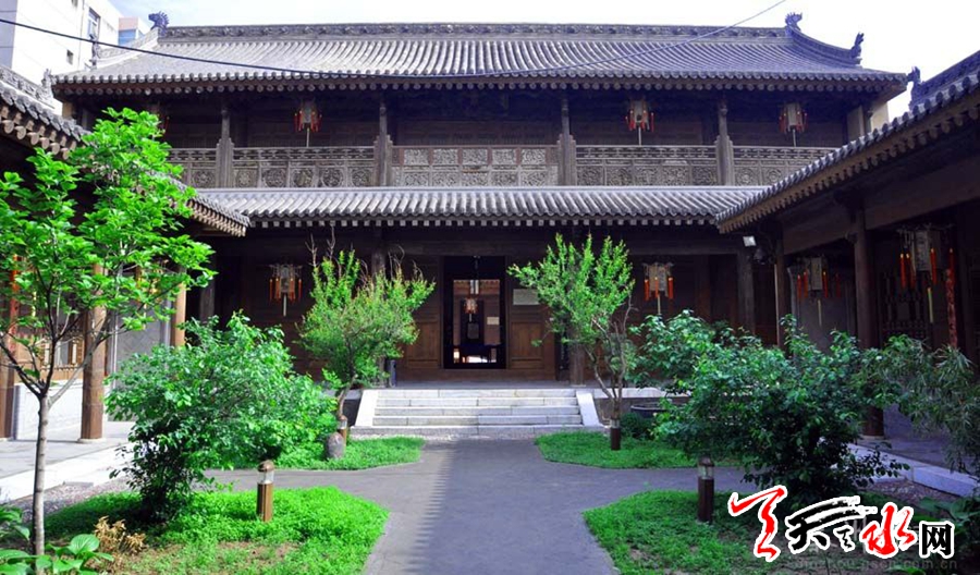 天水市博物馆正式接管胡氏民居北宅子