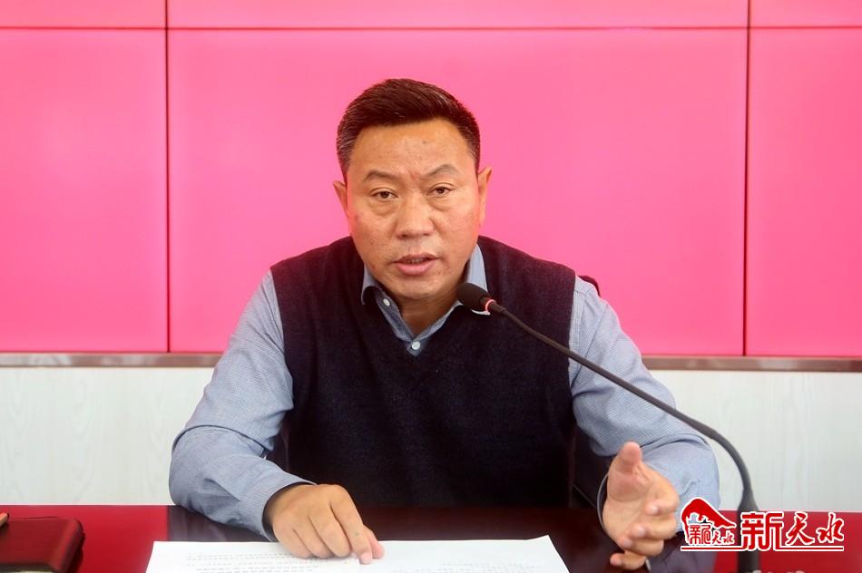 新天水讯 据清水县融媒体中心消息3月20日下午,清水县委副书记,县长马