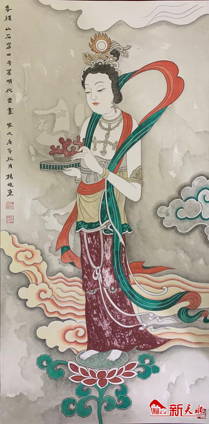 就连相貌上也会有佛相了,我当初听了并不以为然,但自从见到画家杨晓东