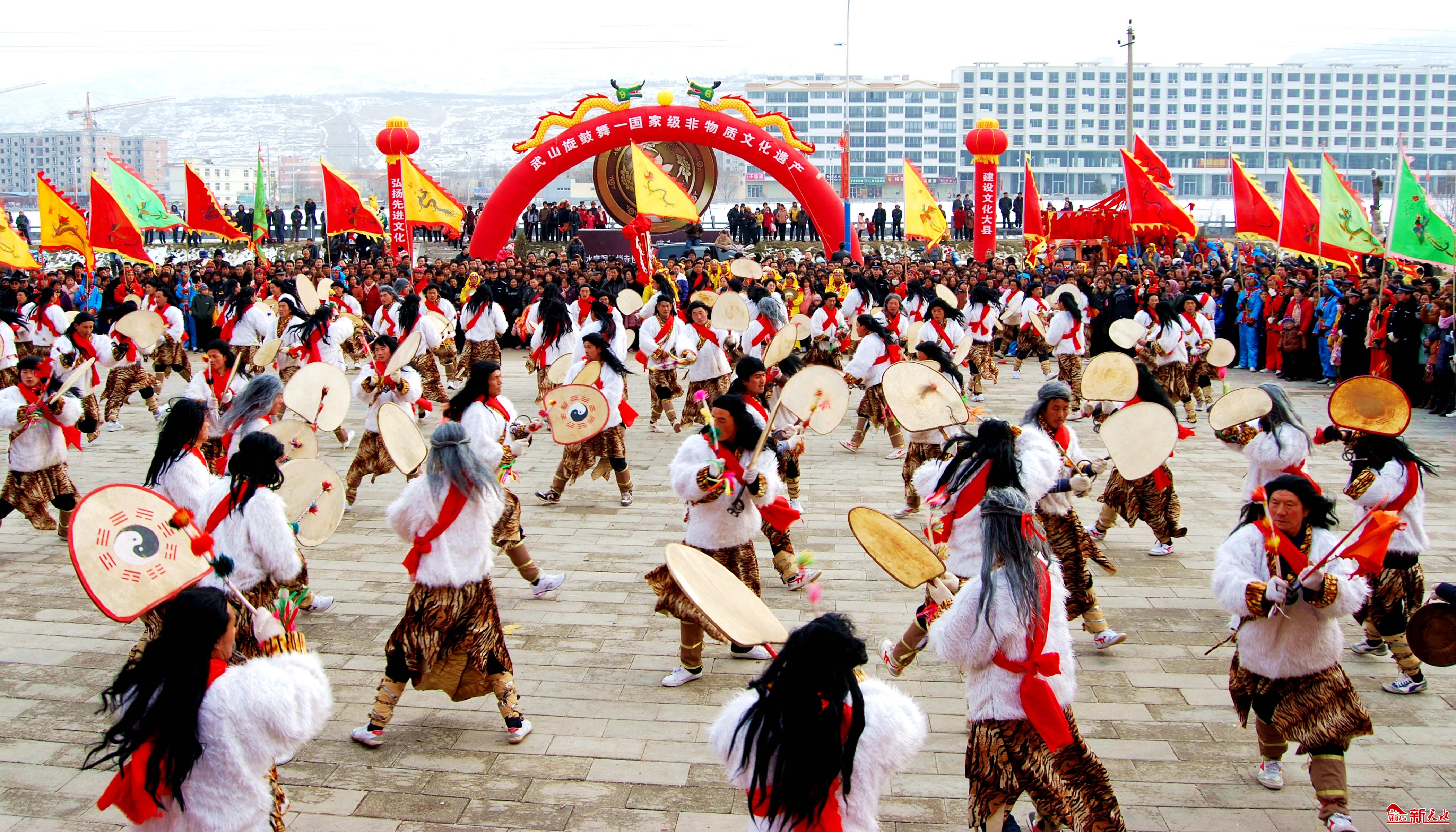 我市国家级非遗项目武山旋鼓舞代表性传承人代三海记录成果被评优秀