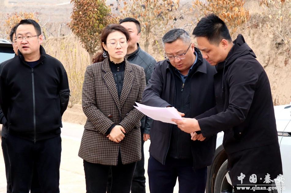 新天水讯据秦安县融媒体中心消息3月22日,秦安县委书记周济到刘坪镇